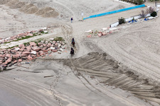 Lido delle Nazioni im Bundesland Emilia-Romagna, Italien von oben