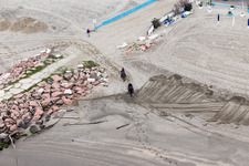 Lido delle Nazioni im Bundesland Emilia-Romagna, Italien aus der Luft