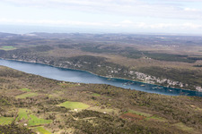 Rovinjsko Selo im Bundesland Gespanschaft Istrien, Kroatien von oben