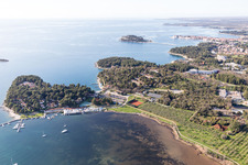 Plava Laguna im Bundesland Gespanschaft Istrien, Kroatien