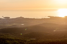 Rovinj im Bundesland Gespanschaft Istrien, Kroatien von oben