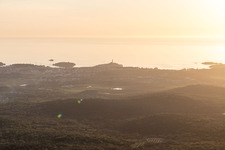 Rovinj im Bundesland Gespanschaft Istrien, Kroatien aus der Luft