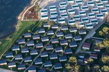 Drohnenaufname von Stancija Valkanela im Bundesland Gespanschaft Istrien, Kroatien