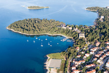 Štanga im Bundesland Gespanschaft Istrien, Kroatien aus der Luft