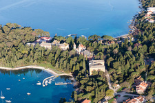 Štanga im Bundesland Gespanschaft Istrien, Kroatien von oben gesehen