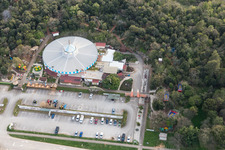 Funtana im Bundesland Gespanschaft Istrien, Kroatien vom Flugzeug aus