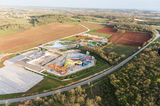 Poreč im Bundesland Gespanschaft Istrien, Kroatien aus der Luft