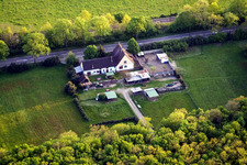 Mertzwiller im Bundesland Bas-Rhin, Frankreich von oben