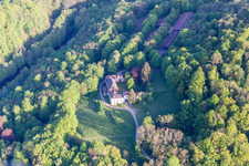 Luftbild von Wissembourg, Langeberg im Bundesland Bas-Rhin, Frankreich