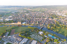 Luftbild von Holzminden im Bundesland Niedersachsen, Deutschland