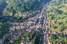 Luftaufnahme von Schorbach im Bundesland Moselle, Frankreich