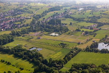 Europäischer Kulturpark Bliesbruck-Reinheim in Gersheim im Bundesland Saarland, Deutschland