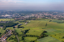Luftbild von Sarreguemines - Neunkirch, Flugplatz in Frauenberg im Bundesland Moselle, Frankreich