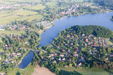 Luftbild von Holving im Bundesland Moselle, Frankreich