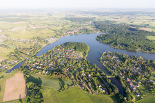 Étang des Marais in Hilsprich im Bundesland Moselle, Frankreich
