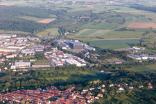 Luftbild von Sarre-Union im Bundesland Bas-Rhin, Frankreich