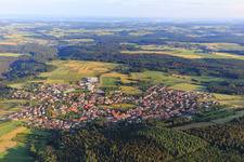 Ortsansicht aus Norden in Limbach im Bundesland Baden-Württemberg, Deutschland