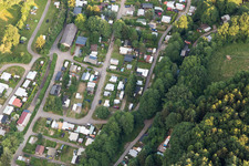 Krumbach, Odenwald-Camping in Limbach im Bundesland Baden-Württemberg, Deutschland von oben