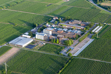 Verwaltungsgebäude der staatlichen Behörde des Dienstleistungszentrum Ländlicher Raum Rheinpfalz im Ortsteil Mußbach in Neustadt an der Weinstraße im Bundesland Rheinland-Pfalz, Deutschland