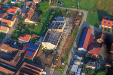 Abgerissenes Haus in der Silvanerstr im Ortsteil Schweigen in Schweigen-Rechtenbach im Bundesland Rheinland-Pfalz, Deutschland