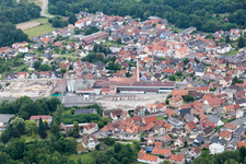 Soufflenheim im Bundesland Bas-Rhin, Frankreich aus der Luft