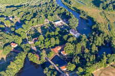 Odensjö im Bundesland Kronoberg, Schweden aus der Luft