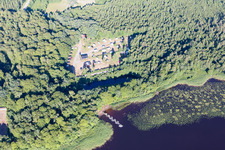 Torne im Bundesland Kronoberg, Schweden vom Flugzeug aus