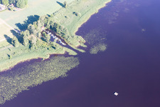 Drohnenbild von Torne im Bundesland Kronoberg, Schweden