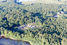 Schrägluftbild von Torne im Bundesland Kronoberg, Schweden