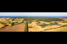 Panorama Klintholm Møn, Klintholm Gods in Borre im Bundesland Sjælland, Dänemark
