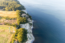 Borre im Bundesland Sjælland, Dänemark von oben