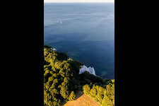 Borre im Bundesland Sjælland, Dänemark vom Flugzeug aus
