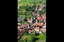Kirchengebäude der Eglise protestante luthérienne Weinbourg in Weinbourg in Grand Est im Bundesland Bas-Rhin, Frankreich