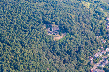 Kriemhildenstuhl im Ortsteil Grethen in Bad Dürkheim im Bundesland Rheinland-Pfalz, Deutschland