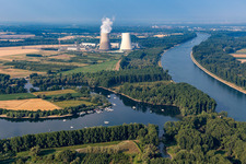 Insel Korsika in Philippsburg im Bundesland Baden-Württemberg, Deutschland