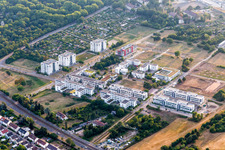 Technologiepark Karlsruhe im Ortsteil Rintheim im Bundesland Baden-Württemberg, Deutschland