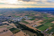 Gewerbegebiet Nordring in Rülzheim im Bundesland Rheinland-Pfalz, Deutschland