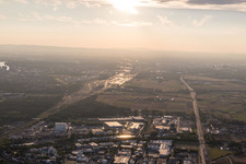 Rangierbahnhof im Ortsteil Friedrichsfeld in Mannheim im Bundesland Baden-Württemberg, Deutschland