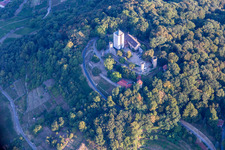 Luftbild von Starkenburg in Heppenheim im Bundesland Hessen, Deutschland