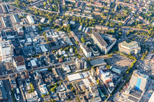 Ortsteil BASF in Ludwigshafen am Rhein im Bundesland Rheinland-Pfalz, Deutschland von der Drohne aus gesehen