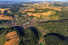 Ortsansisicht aus Nordosten in Otterberg im Bundesland Rheinland-Pfalz, Deutschland