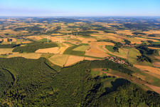 Windpark am Kreuzhof im Ortsteil Heimkirchen in Niederkirchen im Bundesland Rheinland-Pfalz, Deutschland