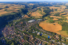 Stadtsansicht aus Norden in Meisenheim im Bundesland Rheinland-Pfalz, Deutschland