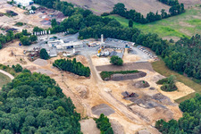 Kiesgrube in Barendorf im Bundesland Niedersachsen, Deutschland