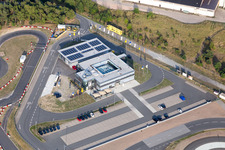 Luftaufnahme von Kartbahn Lüneburg und ADAC Fahrsicherheitszentrum Hansa in Embsen im Ortsteil Wagenhorst im Bundesland Niedersachsen, Deutschland