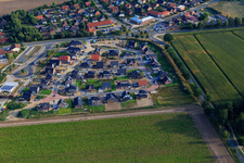 Luftbild von Neubaugebiet Eitelkamp in Embsen im Bundesland Niedersachsen, Deutschland