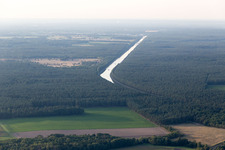 Hohnstorf, Elbe Seitenkanal im Ortsteil Wulfstorf in Bienenbüttel im Bundesland Niedersachsen, Deutschland