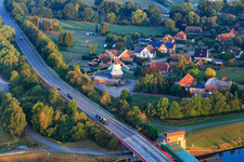 Windmühle Artlenburg im Bundesland Niedersachsen, Deutschland