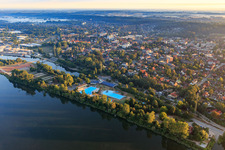 Freizeitbad Geesthacht an der Elbe im Bundesland Schleswig-Holstein, Deutschland