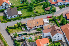 Jahnstr in Barbelroth im Bundesland Rheinland-Pfalz, Deutschland aus der Luft